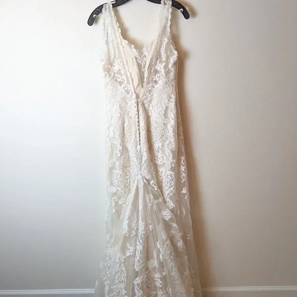 Sottero and Midgley Winifred Bridal Gown Size 10 ALTERED - Picture 13 of 16